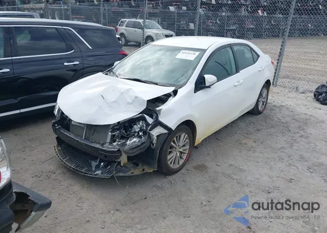 2015 Toyota Corolla Le Plus из США, поврежденный, VIN 2T1BURHE1FC404120